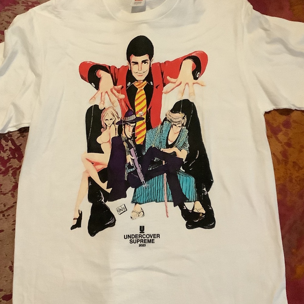 Undercover White Graphic Tee
